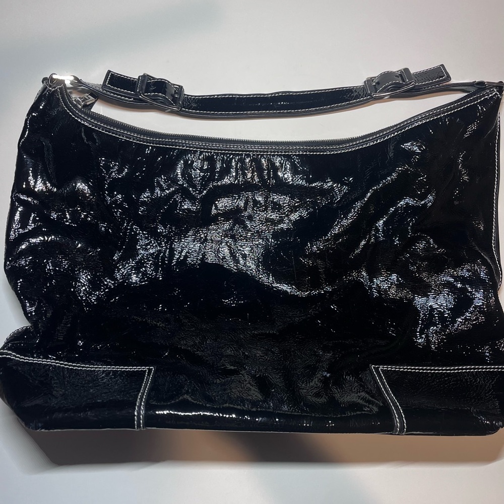 Lambertson Truex Patent Leather Hobo